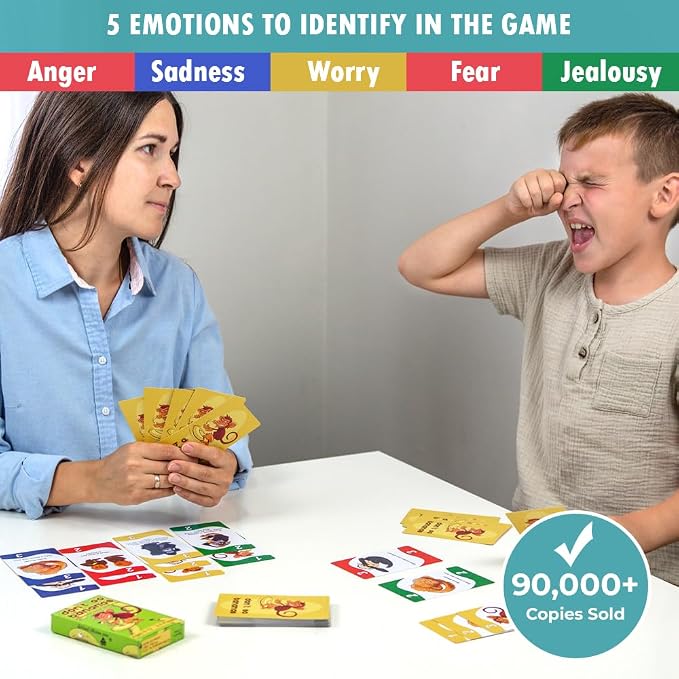 da Vinci's Room Don't Go Bananas - A CBT Therapy Game for Kids to Work on Controlling Strong Emotions - Counseling Games, Therapy Toys, Social Skills Games for Kids