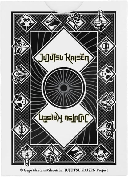 Bicycle Jujutsu Kaisen Collectible Standard 52 Deck of Cards, Poker Size, Anime Cartoon Gifts, Family & Kids Card Game Night