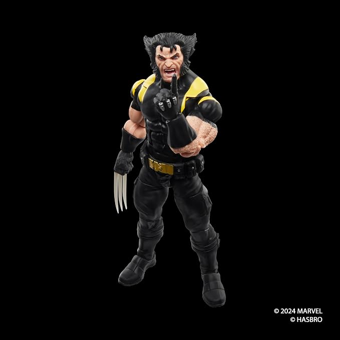 Marvel Legends Series Wolverine, X-Men Comics Collectible 6-Inch Scale Action Figure