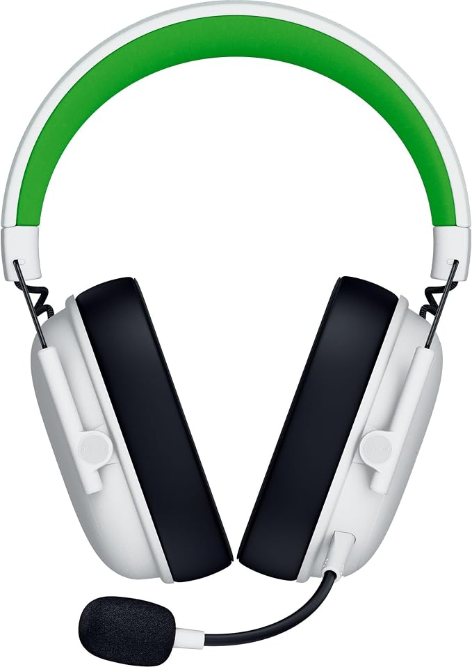 Razer BlackShark V3 X HyperSpeed Wireless Xbox Gaming Headset, White | 50mm Drivers, Cardioid Mic, 2.4 GHz, Bluetooth, Works with PC, Mac, PS5, Nintendo Switch, Smartphone, 70 Hr Battery