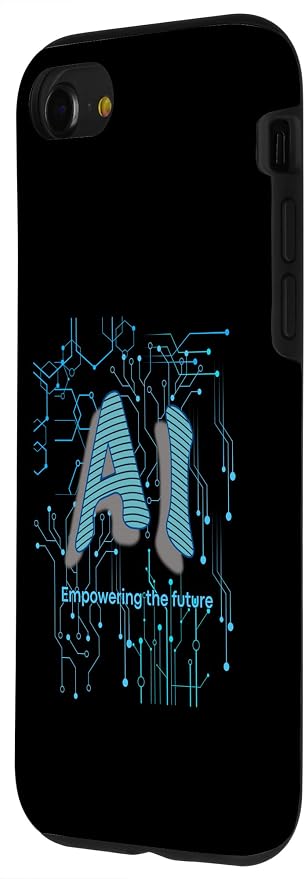 AI Circuit Board Tech Design for programmers & Engineers Case for iPhone SE (2020) / 7 / 8