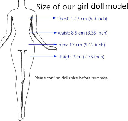 42 pcs Doll Clothes and Accessories Including 10 pcs Fashion Mini Dresses 32 pcs Shoes, Glasses, Necklaces, Handbag, Hangers Accessories for 11.5 Inch Girl Doll