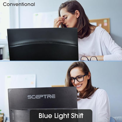 Sceptre New 24.5-inch Gaming Monitor 240+Hz 1ms DisplayPort x2 HDMI x2 100% sRGB AMD FreeSync Premium Build-in Speakers, Machine Black 2025 (E255B-FWD240 Series) | 25 FHD Va, 100% Srgb, Amd Freesync Premium, 2x Dp1.4, 2x Hdmi2.0, 2x2w Speakers