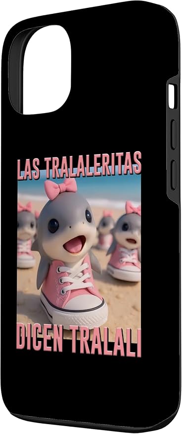 Trendy Internet Meme Tralaleritas Dicen Tralali AI Generated Case for iPhone 13