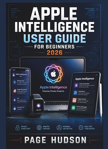 Apple Intelligence USER GUIDE FOR BEGINNERS 2026: Smarter Writing, Creative Expression, Personal Organisation, Privacy Awareness, and Everyday Productivity with Intelligent Digital Tools
