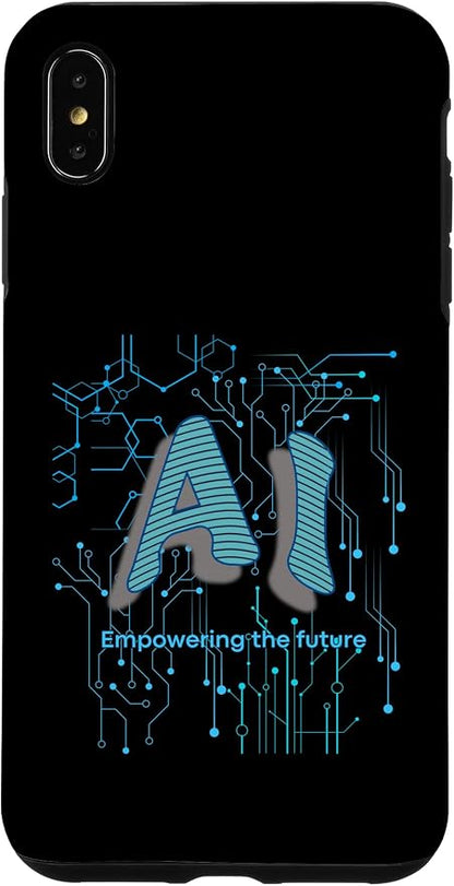 AI Circuit Board Tech Design for programmers & Engineers Case for iPhone XS Max