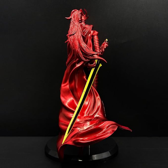 2pcs Sung Jin Woo Action Figure with Igris Figurine Battle Pose Anime Figure Igris and Sung Jin Woo Statue Collectibles Gift