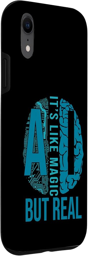 Artificial Intelligence Robot Futuristic AI Robotic Engineer Case for iPhone XR