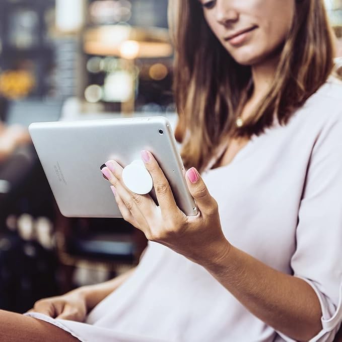 Humanoid Heart Funny Cute Embodied AI Bot Robot Being Fan PopSockets Adhesive PopGrip