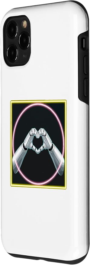iPhone 11 Pro Hand Heart AI Robot | Hands Robot Shirt Case