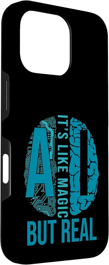 Artificial Intelligence Robot Futuristic AI Robotic Engineer Case for iPhone 16 Pro