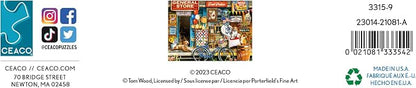 Ceaco - Tom Wood - The General Store - 1000 Piece Jigsaw Puzzle