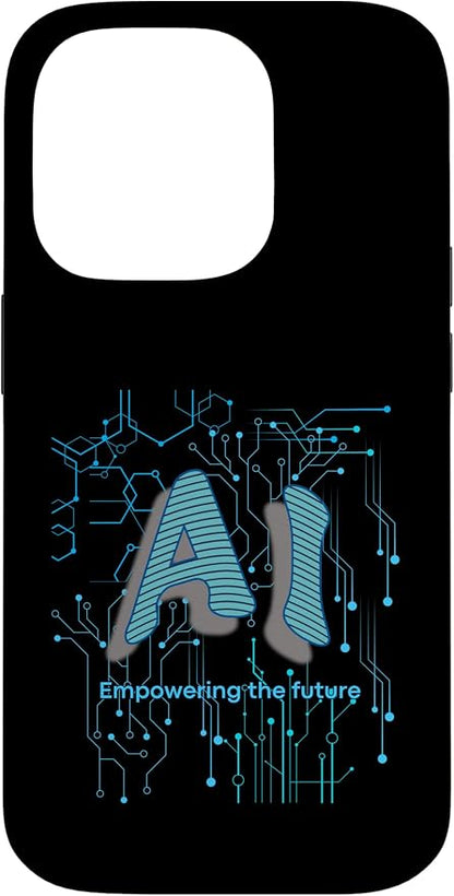 AI Circuit Board Tech Design for programmers & Engineers Case for iPhone 14 Pro