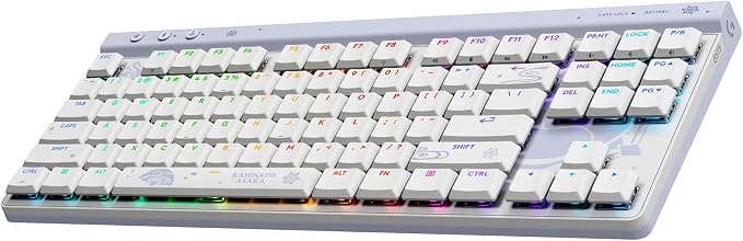 Logitech G515 TKL Wired Gaming Keyboard (Tactile) - Genshin Impact Edition | Low profile, gaming, LIGHTSYNC RGB, thin design, double-shot PBT keycaps, mechanical switches