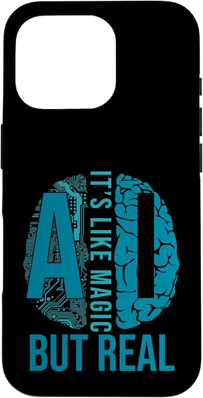 Artificial Intelligence Robot Futuristic AI Robotic Engineer Case for iPhone 16 Pro