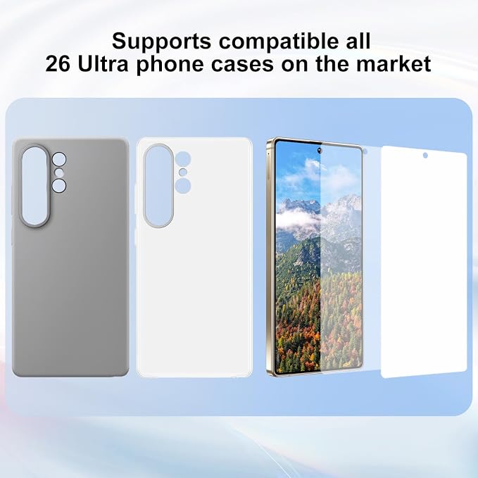S26 Ultra 5G Unlocked Smartphone,16GB+512GB Cell Phone for Android 15, 6.99" Unlocked Cell Phone, 7000mAh, 68MP+108MP Dual Camera/Dual SIM/Fingerprint Lock/Face，Deep Blue