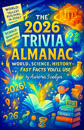 The 2026 Trivia Almanac: World, Science, History—Fast Facts You’ll Use — A Comprehensive Year-In-Review and General Knowledge Compendium for Smart ... Year 2026 Gift Idea (The Smart Gift Series)