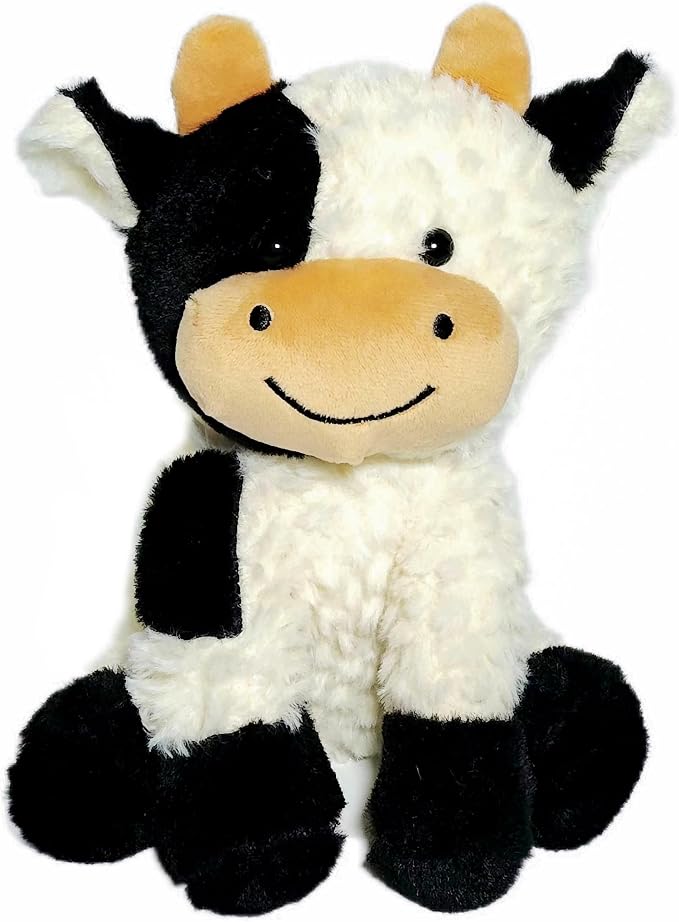 9" Cow Stuffed Animals Plush Doll Kids Boys Girls Animal