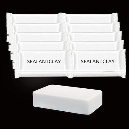 10-Pack Premium Waterproof Wall Repair Sealing Clay Duct Seal Ideal for Wall Hole Repair, Air Conditioning and Drainage Pipes Quick and Easy Solution