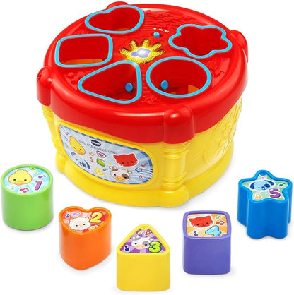 VTech Sort and Discover Drum, Yellow