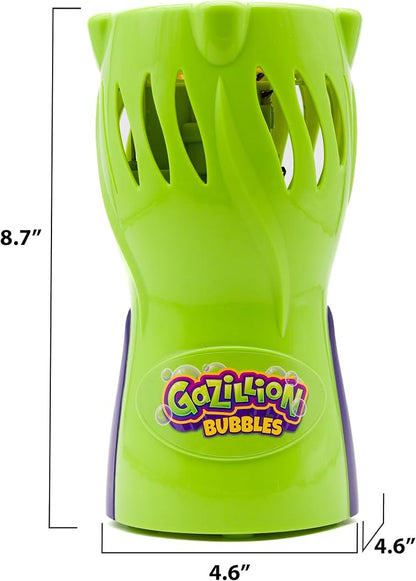 Gazillion Bubbles, Bubble Flare Bubble Making Machine - Realistic Fireworks Lights and Sounds - Instant Bubble Creation - Outdoor Toy for Kids - 4 oz. Bubble Solution Included - Ages 3+