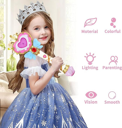 Automatic Bubble Wand for Toddler Kid Princess Toy Age 1 2 3 4 5 6 7 8 1yr Year Old Little Girl Gift Mover Maker Blower Machine Outdoor Juegos Juguetes Burbujas Niñas Easter Pink