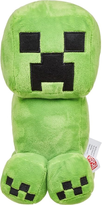 Mattel Minecraft Basic Plush Character Soft Dolls, Video Game-Inspired Collectible Toy Gifts for Kids & Fans Ages 3 Years Old & Up