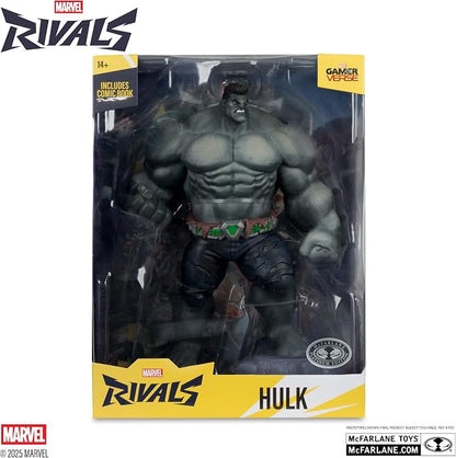 McFarlane Toys- Marvel Rivals The Hulk 1:6th Scale Collectible (Green or Gray Variant)