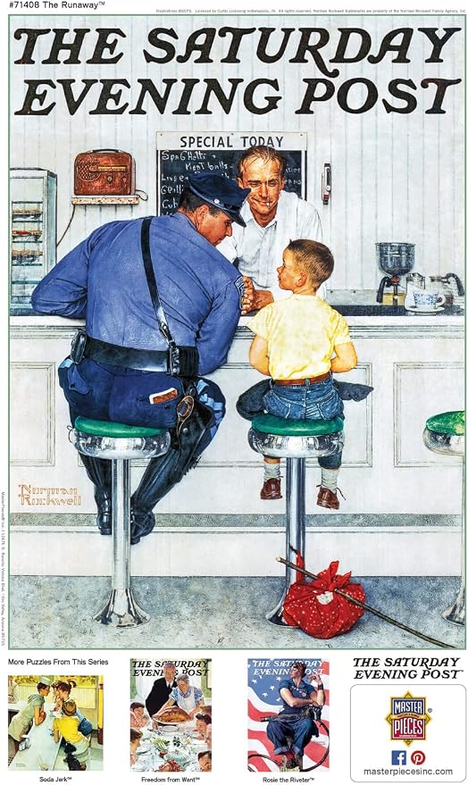 MasterPieces 1000 Piece Jigsaw Puzzle for Adults, Family, Or Youth - The Runaway - 19.25"x26.75"