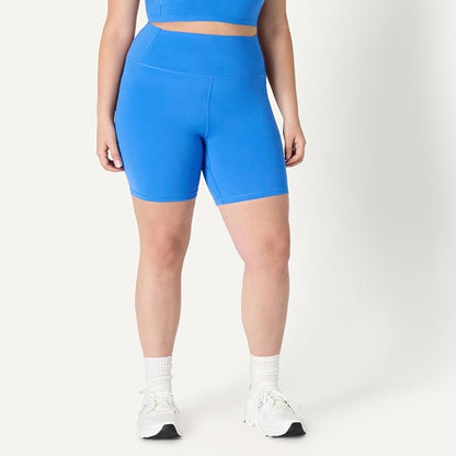 Amazon Essentials Women's Active FormFlex Buttery Soft High Waist Biker Shorts