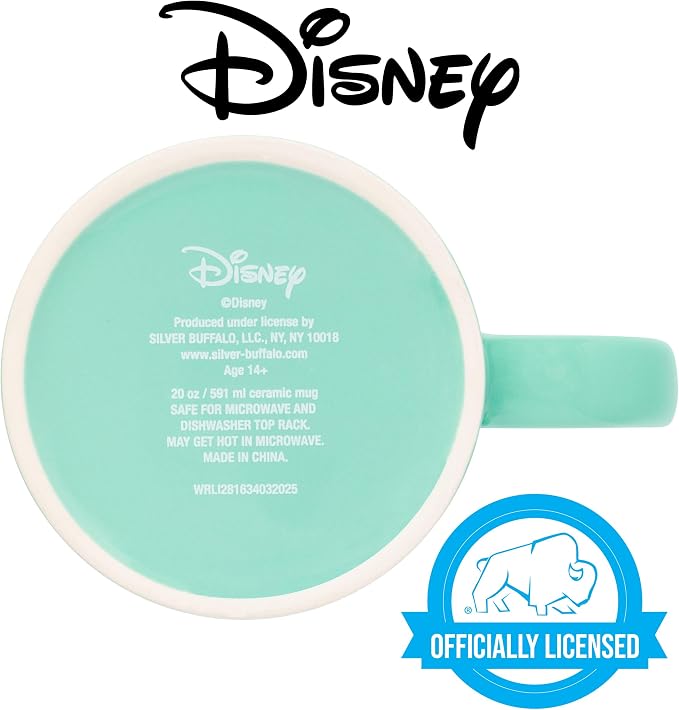 Silver Buffalo Disney Lilo and Stitch Better Together, Ceramic Mug, 20oz | Angel, We're, 0.59 Liters