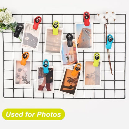 JETMORE 16 Pack Chip Clips Bag Clips, Multicolor Magnetic Chip Clip