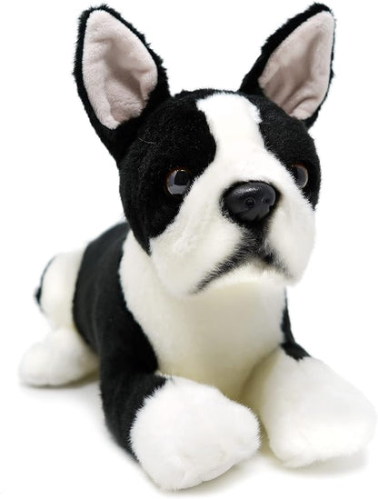 TigerHart Baxter The Boston Terrier - 12 Inch Stuffed Animal Plush Dog