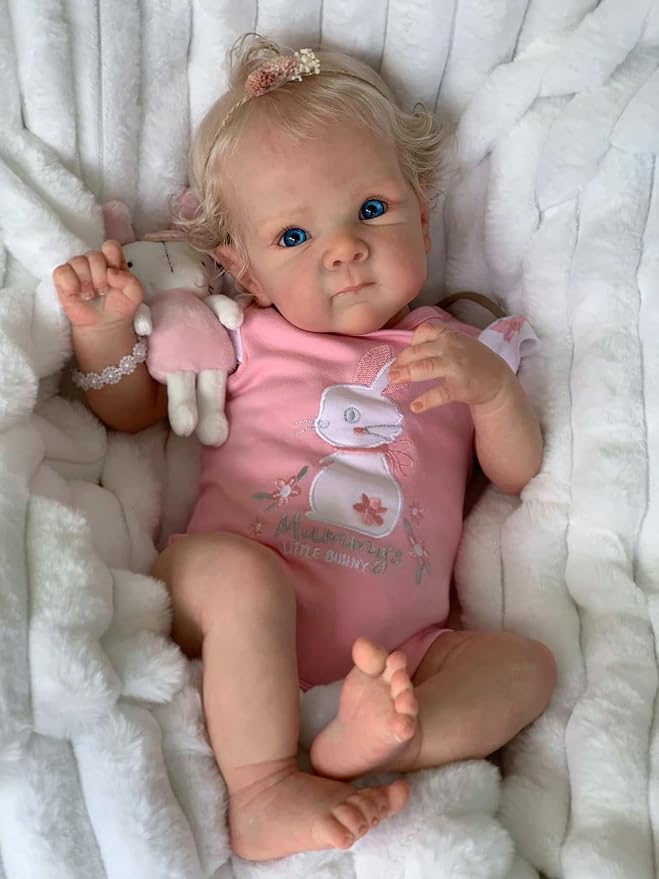 Zero Pam Reborn Baby Dolls Full Body Vinyl 18 in Realistic Baby Doll Real Baby Doll that Look Real Life Reborn Dolls with Accessories
