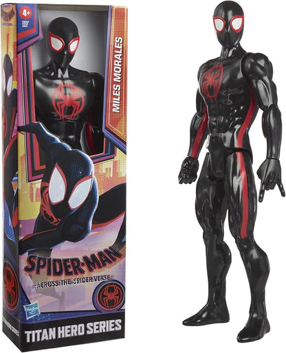 Marvel Spider-Man Miles Morales Toy, 12-Inch-Scale Spider-Man: Across The Spider-Verse Action Figure, Ages 4 and Up