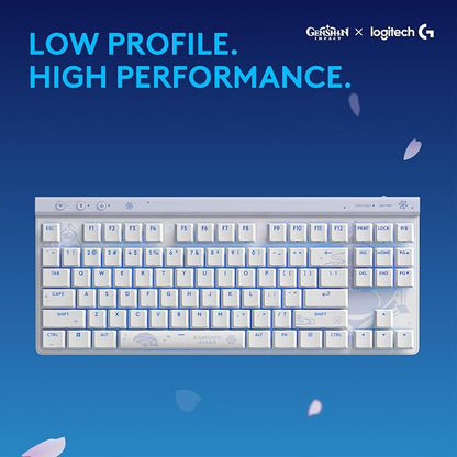 Logitech G515 TKL Wired Gaming Keyboard (Tactile) - Genshin Impact Edition | Low profile, gaming, LIGHTSYNC RGB, thin design, double-shot PBT keycaps, mechanical switches