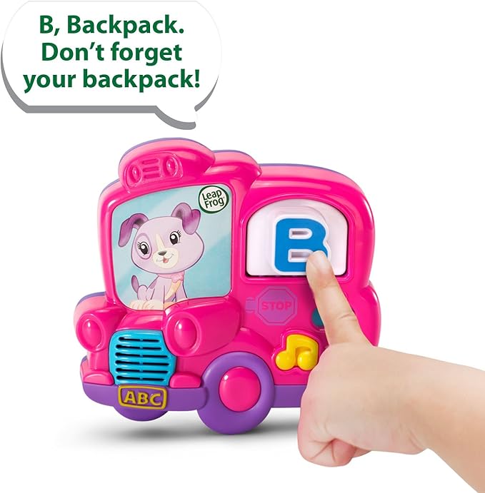 LeapFrog Fridge Phonics Magnetic Letter Set, Pink