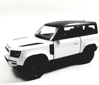 KiNSMART - Land Rover Defender 90 1:36 Scale 5" Die Cast Metal Model Toy SUV