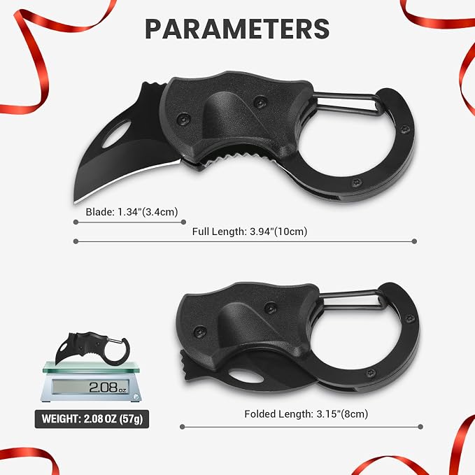 FUNBRO Edc Box Cutter | Small Pocket Knife Gifts for Men, Anniversary & Birthday Gifts for Him