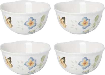 Lenox 880122 Butterfly Meadow 4-Piece Dessert Bowl Set