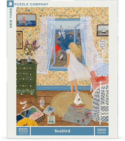 New York Puzzle Company - Loré Pemberton Seabird - 1000 Piece Jigsaw Puzzle for Family Game Nights by Loré Pemberton
