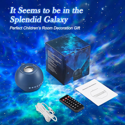 One Fire 360 Game Lights Galaxy Projector Gaming Accessories Gaming Room Decor Green Star Bluetooth Speaker+15 White Noise Man Cave Accessories Cool Gifts for Men Birthday Gift Cool Stuff for Teen Boy