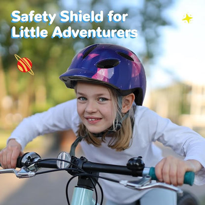 Kids/Youth Bike Helmet for Boys Girls and Teens, Adjustable and Multi-Sport for Bicycle, Kick Scooter, Skateboard, Roller/Inline Skate