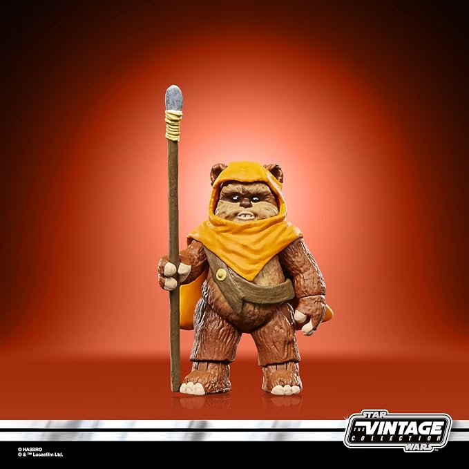 Star Wars The Vintage Collection Wicket W. Warrick & Kneesaa, Star Wars: Ewoks Collectible 3.75” Action Figures 2-Pack