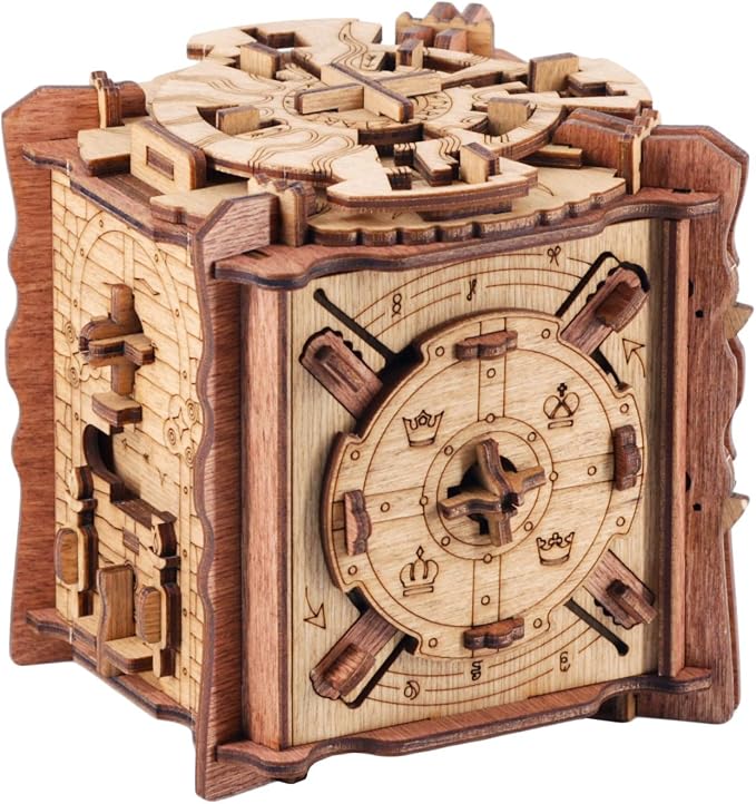 iDventure Cluebox The Trial of Camelot | Escape Room Puzzle Box | Challenging 3D Puzzle | Brain Teaser for Adults | Unique Gift Idea