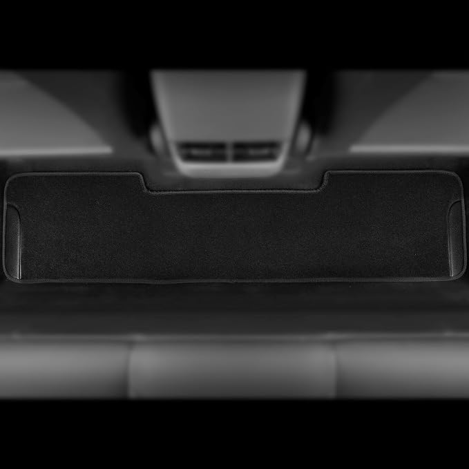 CAR PASS Waterproof Universal Faux Leather 3Pcs Car Floor Mats, Black Car Mats Fit for SUV,Vans,sedans, Trucks,Set of Vehicles Car Carpet with Driver Heel Pad and Anti-Slip Nibs Backing (Black 3Pcs)