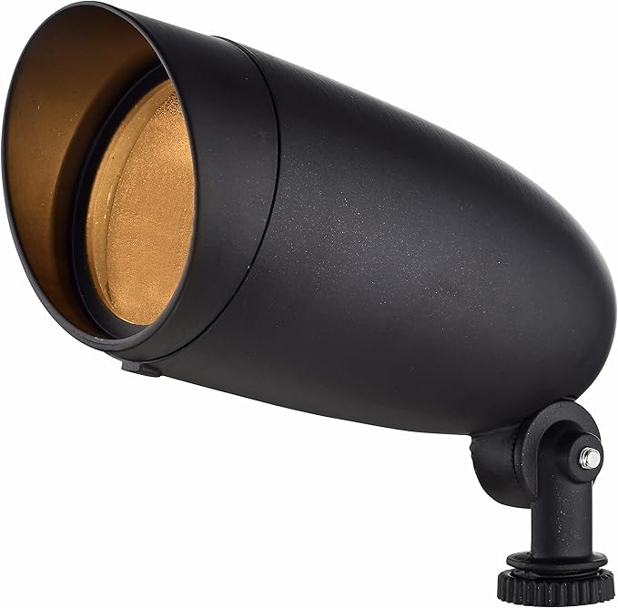 Nuvo SF76/646 One-Light Halogen Landscape Floodlight, Dark Bronze, 6.25-Inches