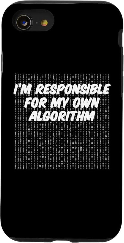 iPhone SE (2020) / 7 / 8 Binary Code Computer Algorithm AI Artificial Intelligence Case