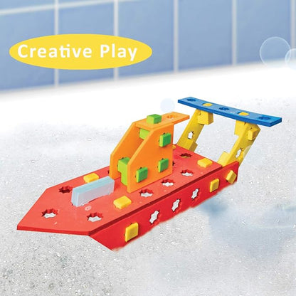 BathBlocks STEM Floating Construction Set Bath Construction Toys Bath Building Toys Bath Building Toys Bath Building Sets in Science Museums and Childrens Museums nationwide