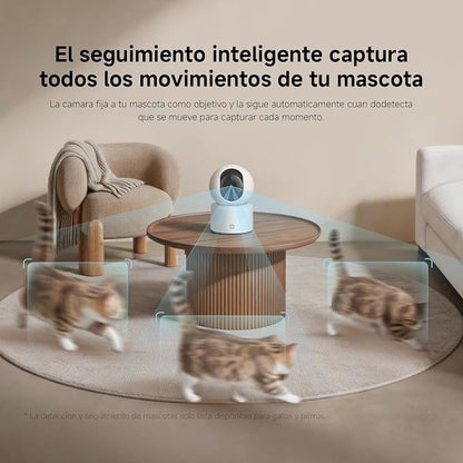 XIAOMI Smart Camera C201, 1080p Indoor Security Camera with Physical Lens Shielding, 360° Panoramic View, AI Human & Pet Detection, Full-Color Night Vision, Wi-Fi 6, Works with Google Assistant, 1pack